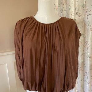 Zara Elegant Brown Women's Top